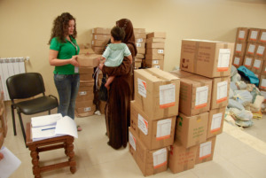 hygiene kits distribution