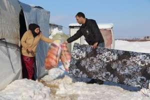 winter relief for refugees