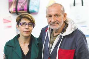 Doru and his boss, Roxana