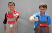 Give a job to 25 discriminated people in Bucharest