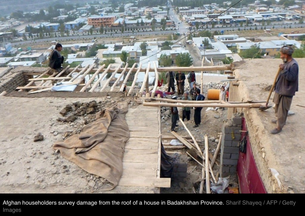 Emergency Appeal Earthquake Badakhshan Afghanistan