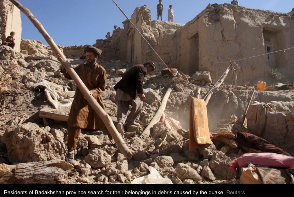 Emergency Appeal Earthquake Badakhshan Afghanistan