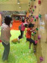 Fun afternoon at an indoor playground