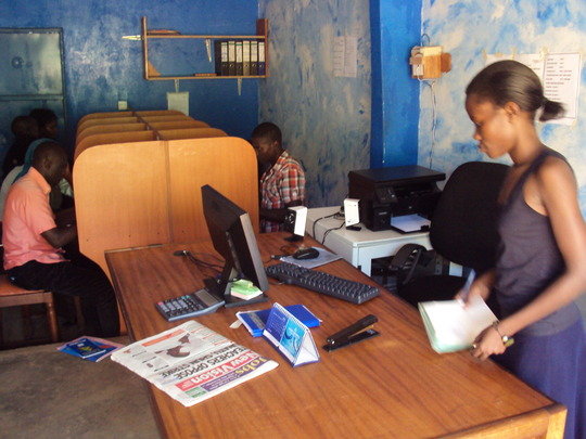 Help Peter set up a salon in Uganda