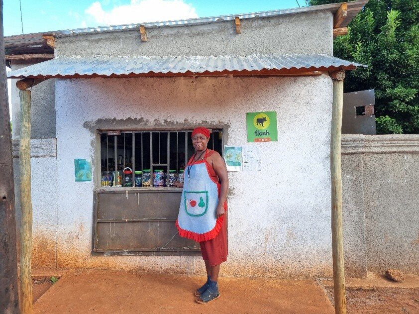 Glady's business front!