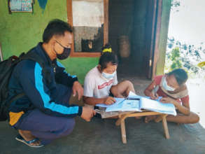 Our teachers deliver materials to students' homes