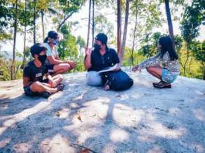 Our teachers deliver materials to students' homes