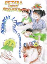 Poster made by Anom won Arts&Literacy competition
