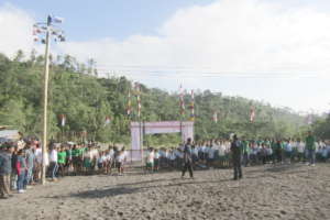 Indonesia's Independence Day flag raising ceremony