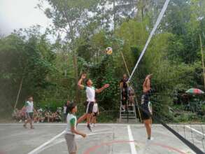 Volley ball competition between EBPP schools