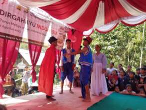 Perform "Aladin and The Magic Lamp" drama
