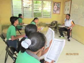 Senior high students at EBPP Pengalusan school