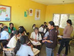 EBPP High School children have nutrition class