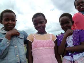 Children attending the Maasai Olympics