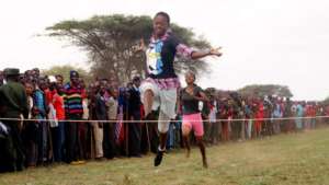 Maasai Olympics - Girls Running Events