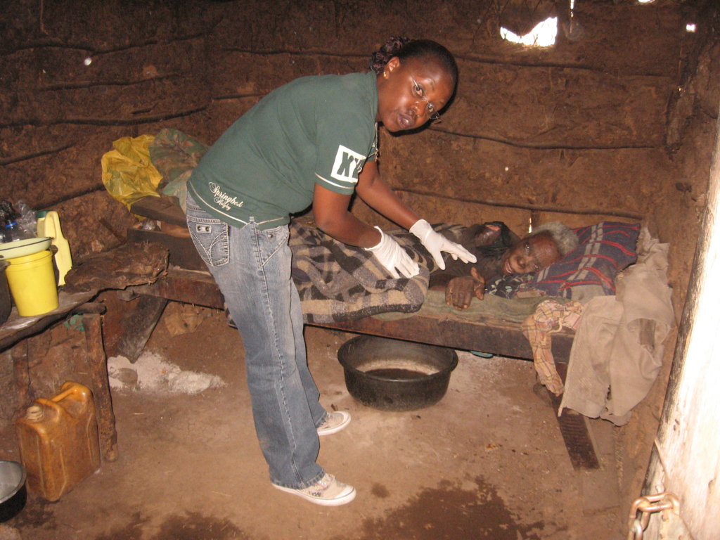 HELP NEGLECTED VULNERABLE ELDERLY PEOPLE IN KENYA