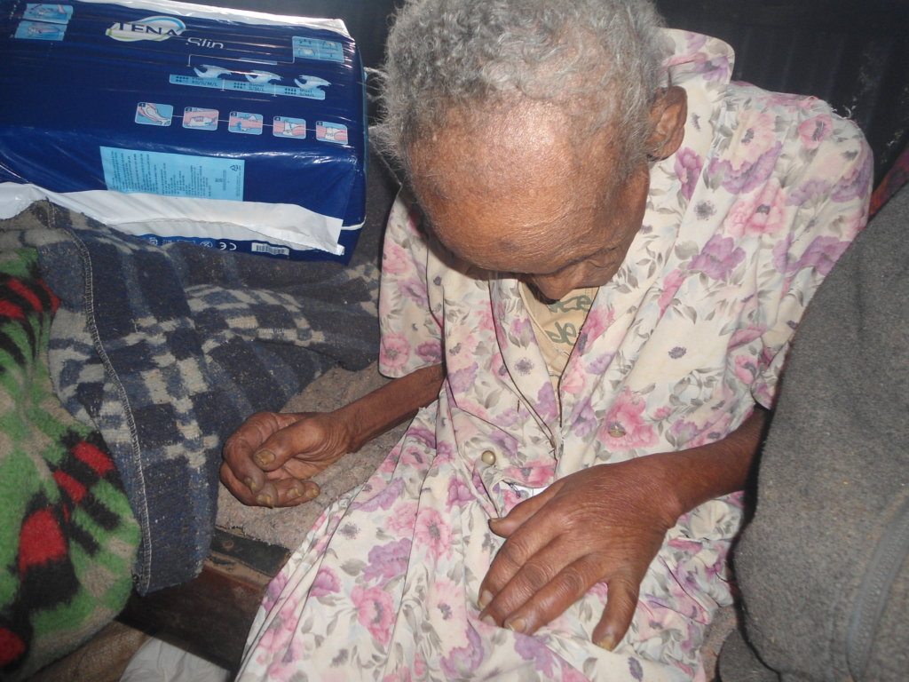 HELP NEGLECTED VULNERABLE ELDERLY PEOPLE IN KENYA