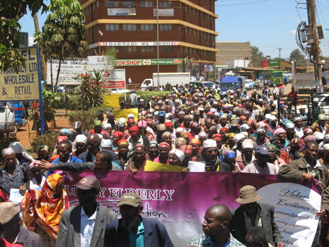 HELP NEGLECTED VULNERABLE ELDERLY PEOPLE IN KENYA