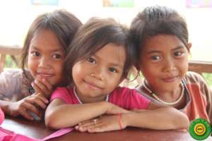 Provide language classes for 35 Cambodian children