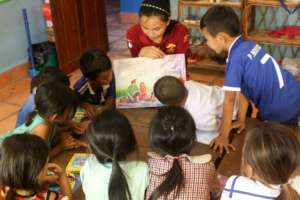 Encourgaing an interest in reading