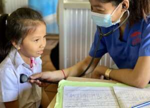 Free medical care for children and their families