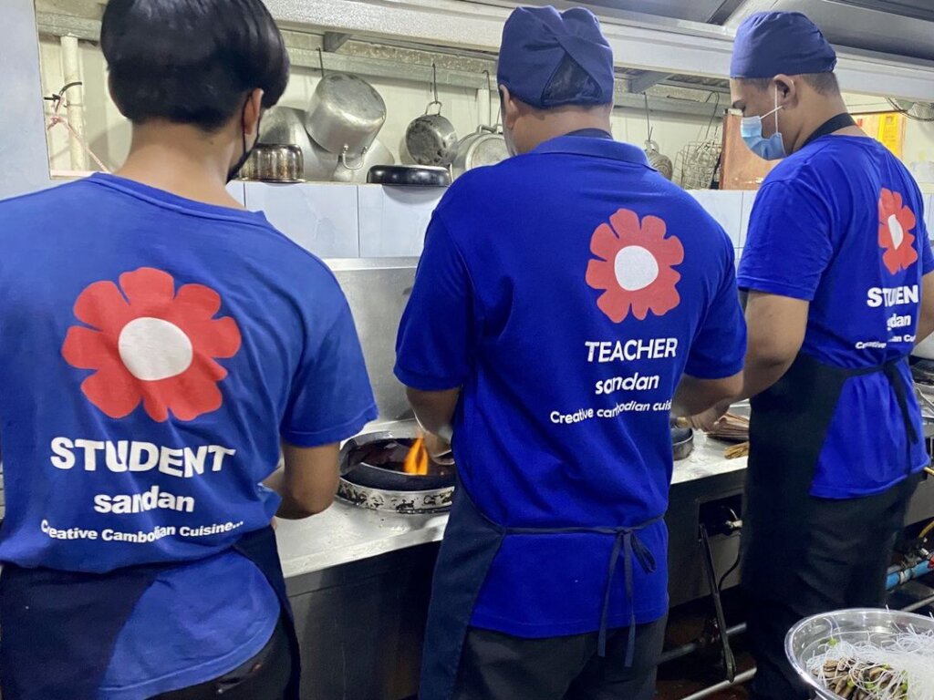 Cooking is one of our vocational training programs