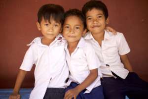 helping disadvantaged Cambodian children