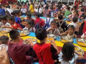 lunchtime at our Education Center
