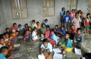 The situation of classroom in government schools