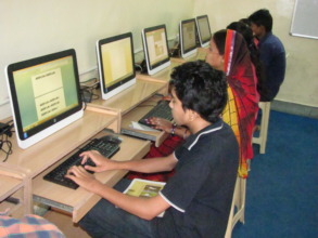 Both girls and boys take the Computer course