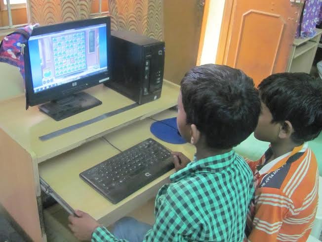 Digital literacy to empower urban slum children