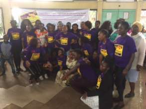 Vocational training girls during M.E.E.T event
