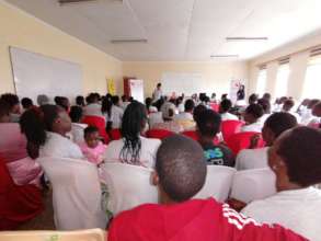 Young Moms Graduation Ceremony