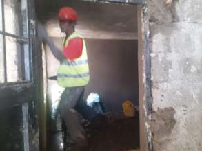 Plastering of Psycho Social support unit