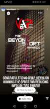 Beyond Sports Award
