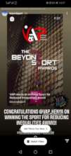 Beyond Sports Award