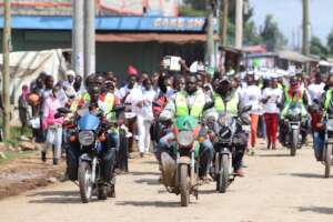 Motorbikes Procession