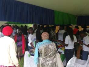 Girls at SCB's Annual General Meeting