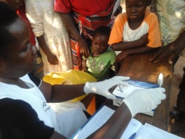 Rapid MalariaTest Kits used.