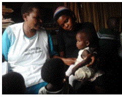 Fig. 4 Namanda Afuwah, a 24 year old mother of 5