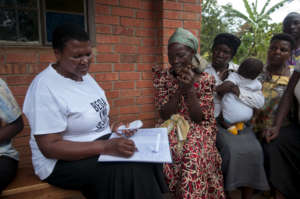 Villagers Getting Instruction on Medicines