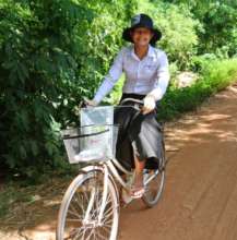 Girl On Bike