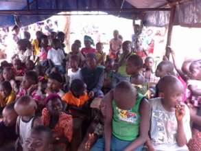 some of the orphans in the camp