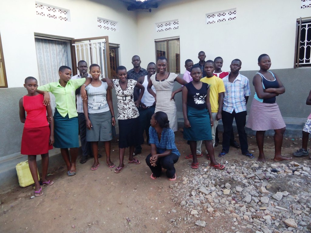Emergency medical clinic in rural Uganda