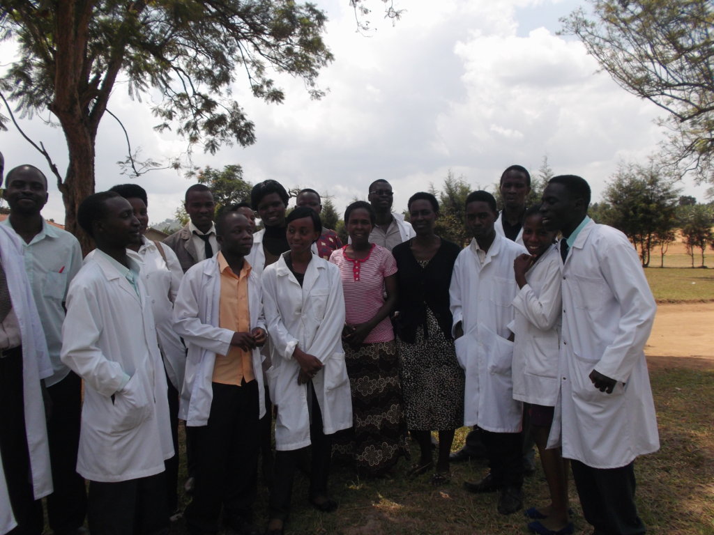 Emergency medical clinic in rural Uganda