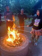 Campfire Time at Wilderness State Park!