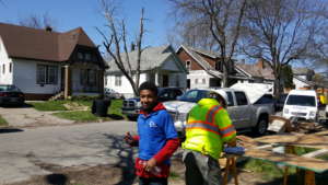 Spending Saturday Giving Back