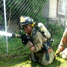 The Detroit Fire Fighter.