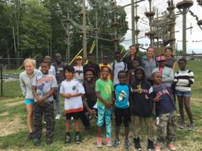 The crew before the climbing began