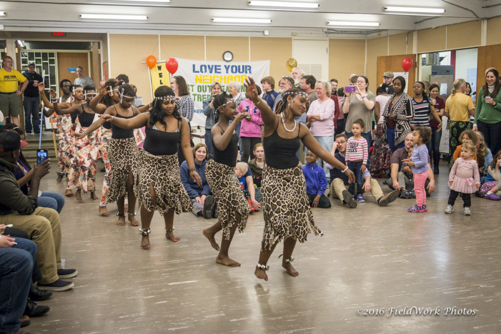 Performing at a Friday Family Fun Night